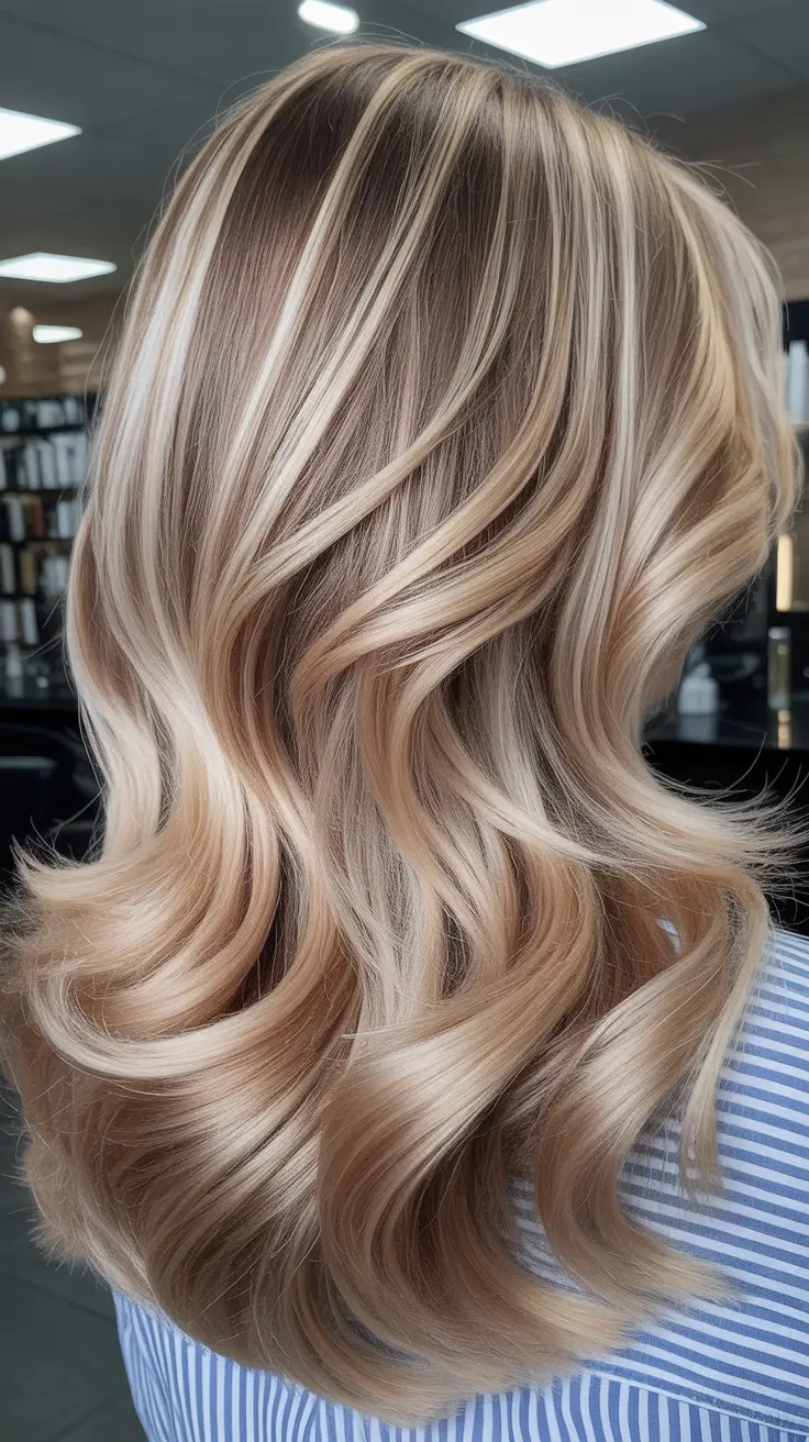 blonde hair color 2026 bright platinum blonde with bold highlights