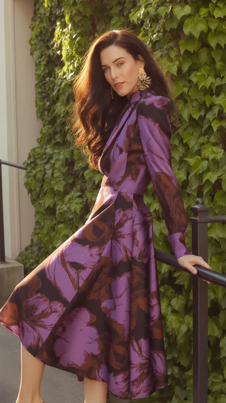 Capsule Wardrobe Outfits 2026 Floral Confidence in Motion