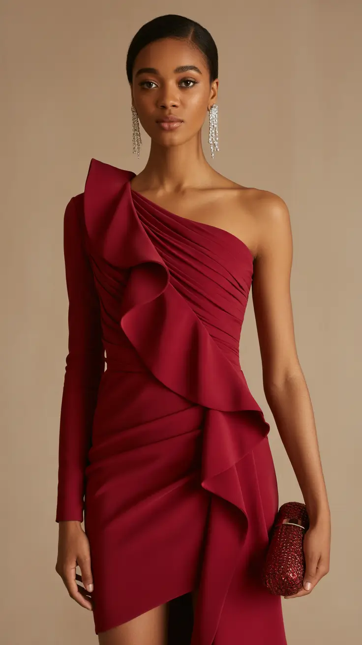 Capsule Wardrobe Outfits 2026 Crimson Confidence