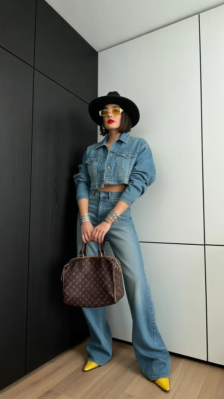 Capsule Wardrobe Outfits 2026 Denim Revival with a Modern Edge