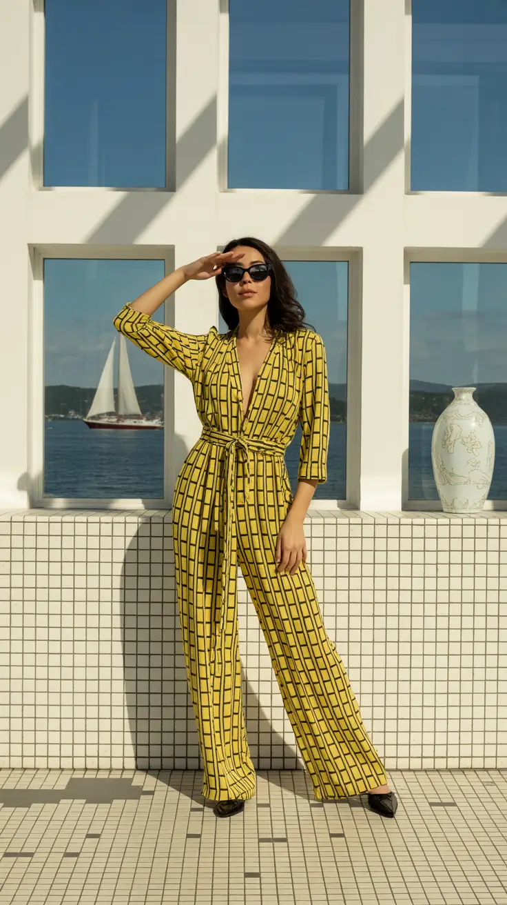 brunch outfits 2026 Sunlit Geometry