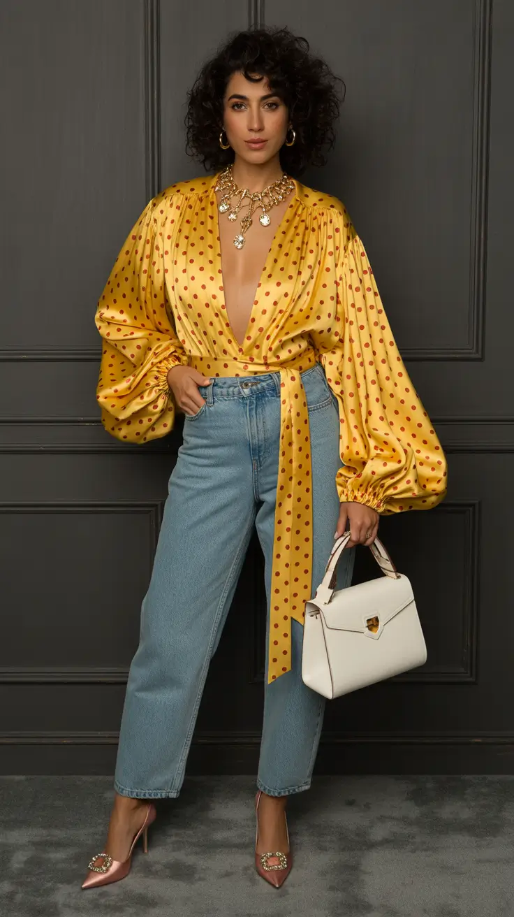 brunch outfits 2026 Golden Retro Glow
