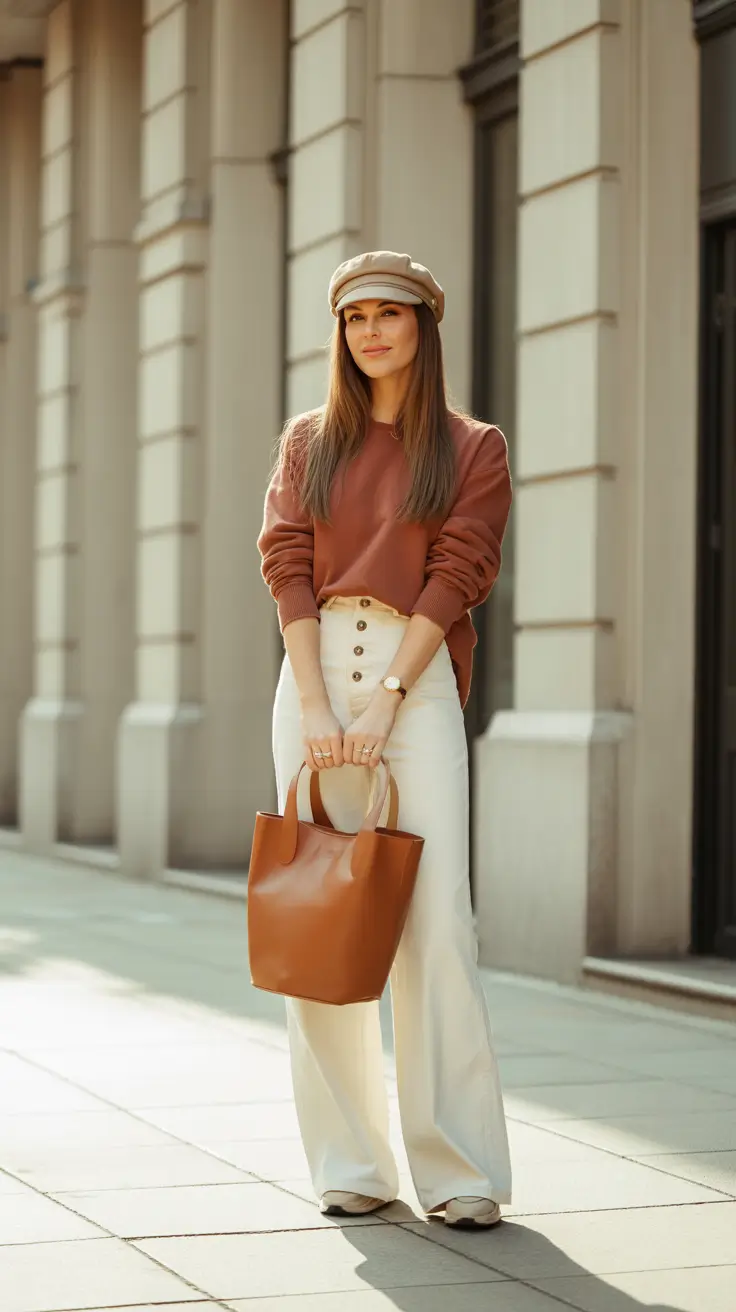 casual-outfits-for-women-2026 Soft Neutral Harmony