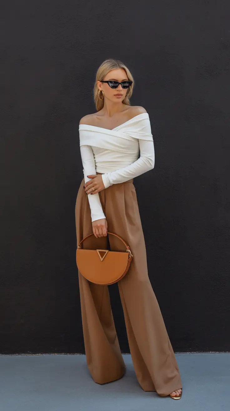 casual-outfits-for-women-2026 Timeless Glamour in Neutrals
