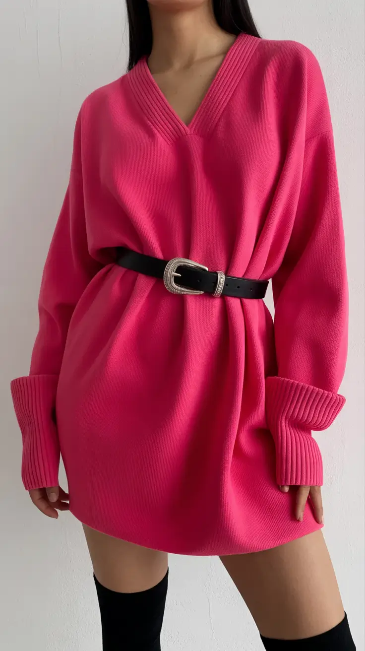 casual outfits for women 2026 Bold Knit Confidence