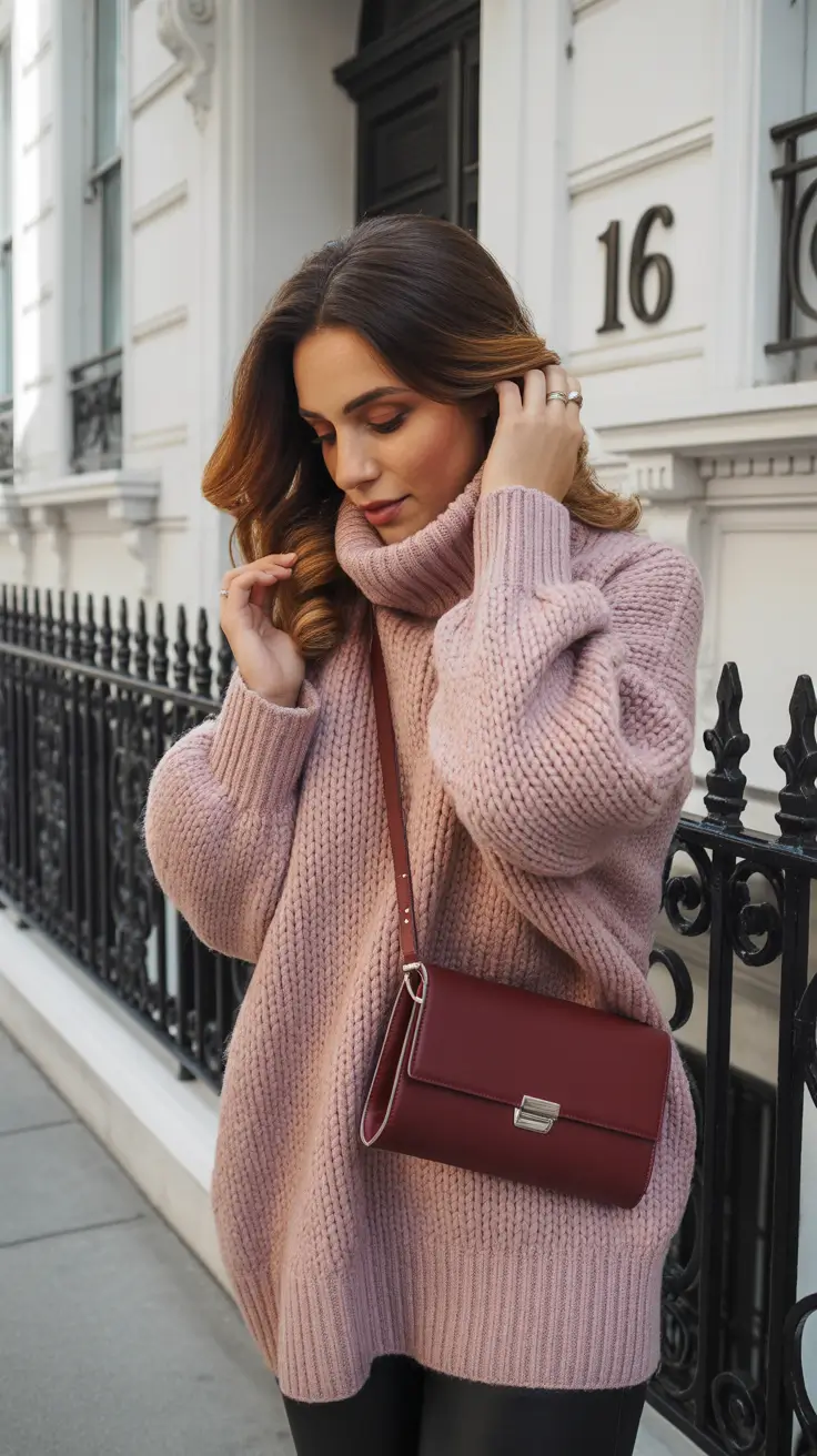 casual outfits for women 2026 Dusty Rose Serenity