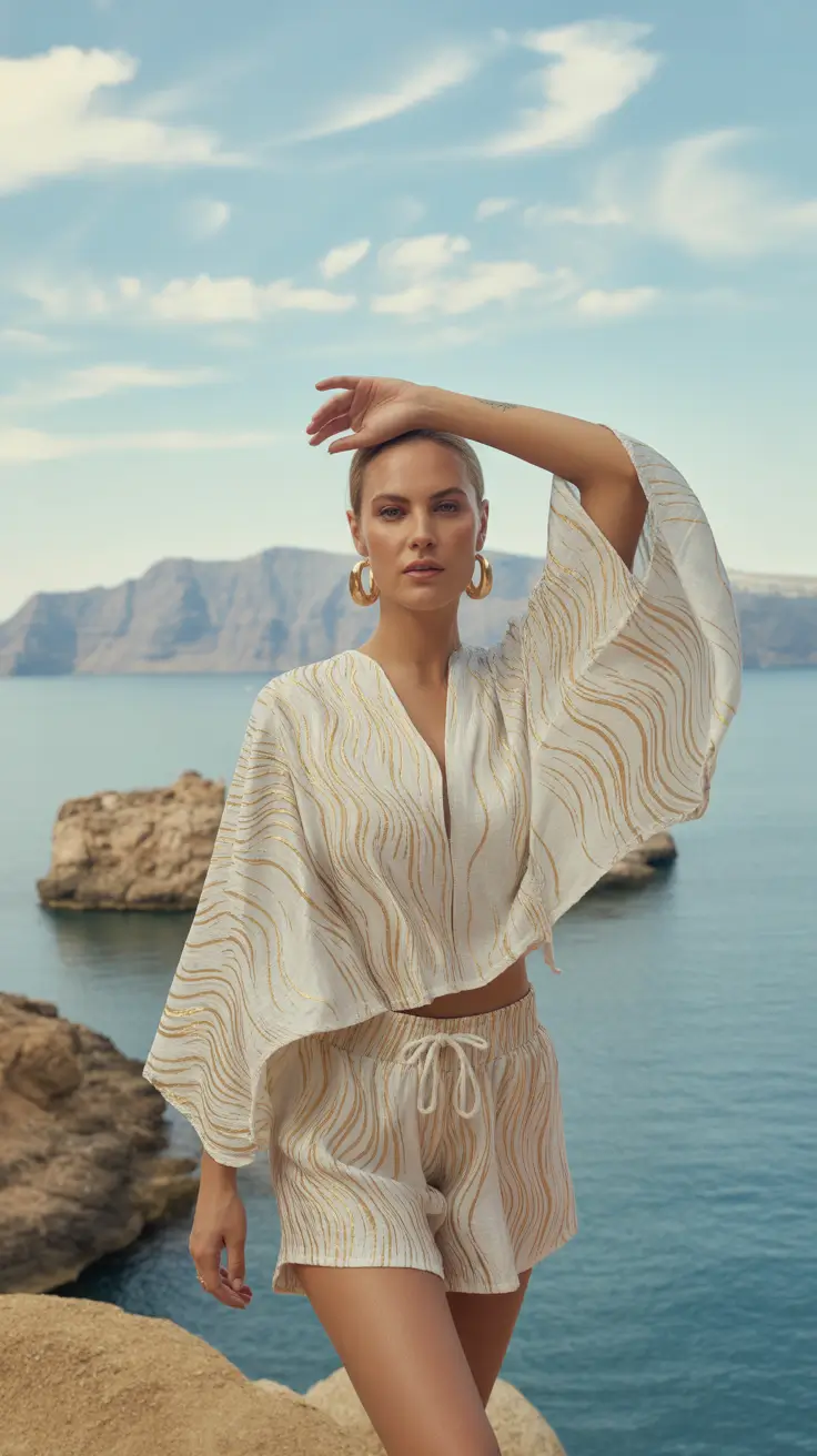 Travel outfits 2026 - Boho beach vibes by the sea