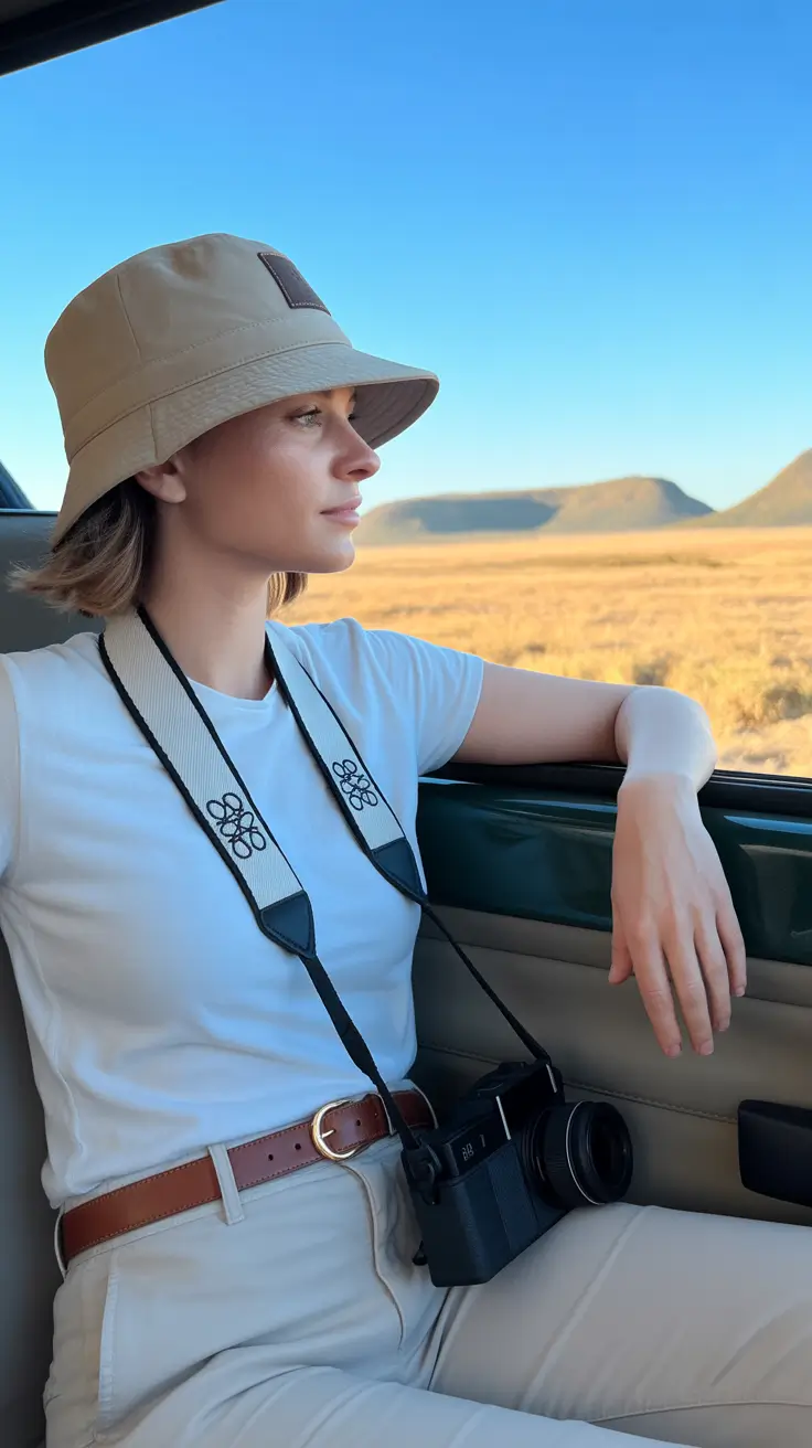 travel outfits 2026 - Adventure Awaits: A Simple and Practical Look for Safari or Road Trips