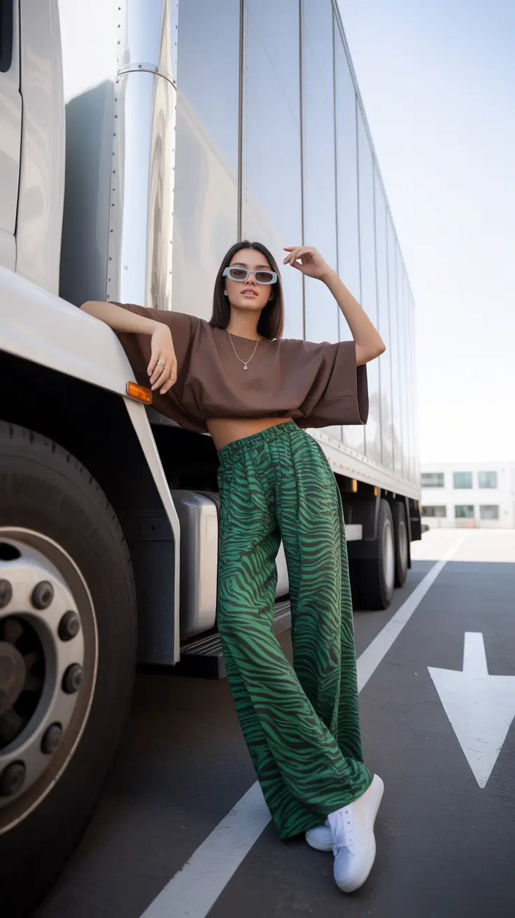 Travel outfits 2026 - Bold prints for a confident look