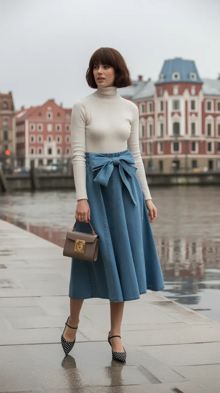 casual work outfits 2026 Denim and Grace