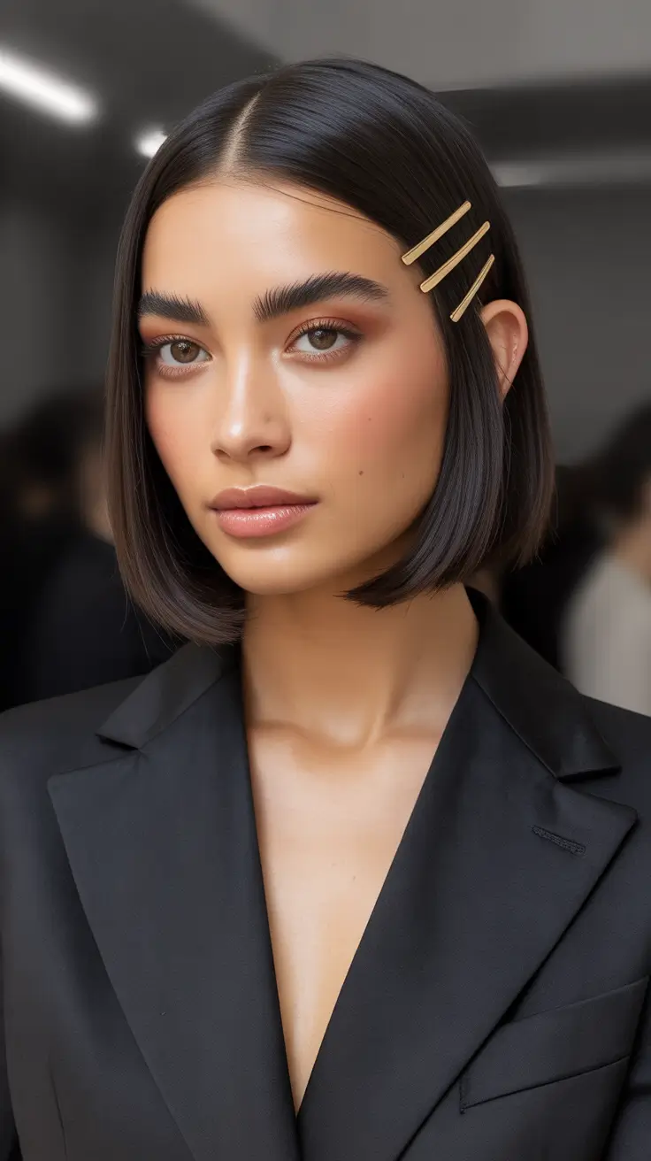 chic-short-hairstyles-for-women-2026-sleek-bob-hairpins