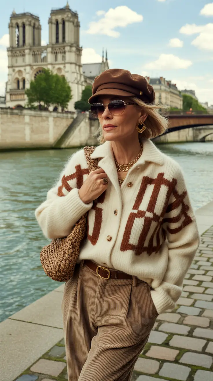 Parisian Street Style Effortless Elegance Outfits for Women Over 50 2026