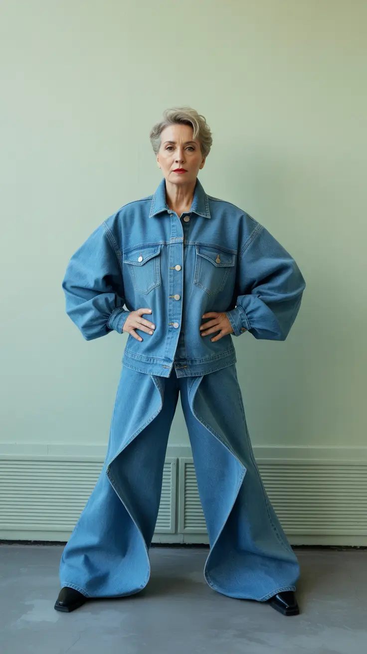 Bold Denim with a Twist Modern Elegance for Women Over 50 2026