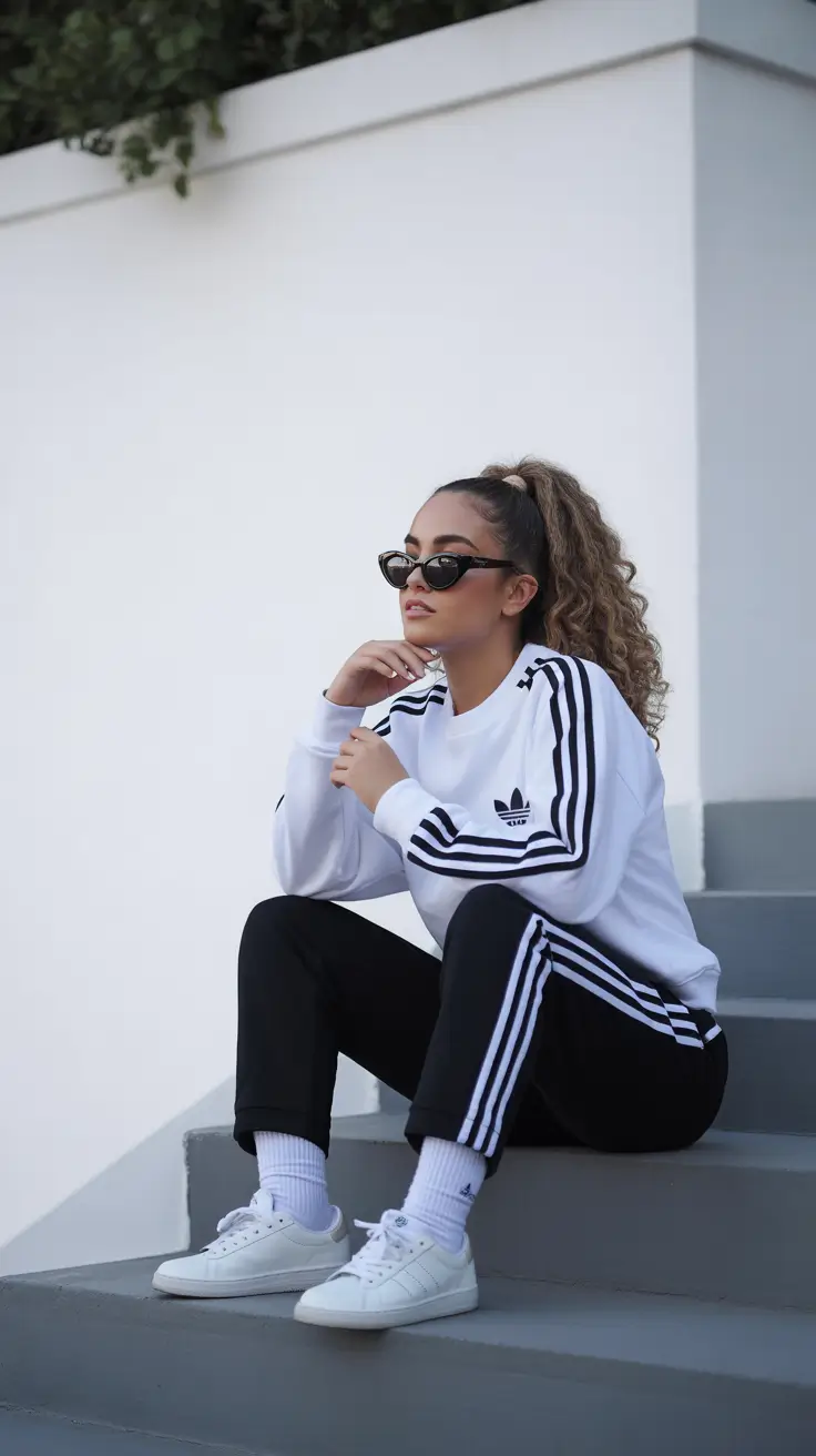 gym outfits 2026 Sporty Street Charm