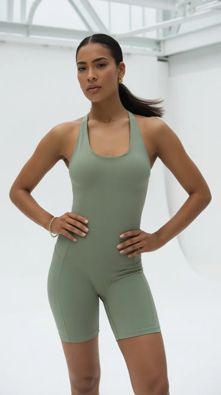 gym outfits 2026 Earth-Toned Ease