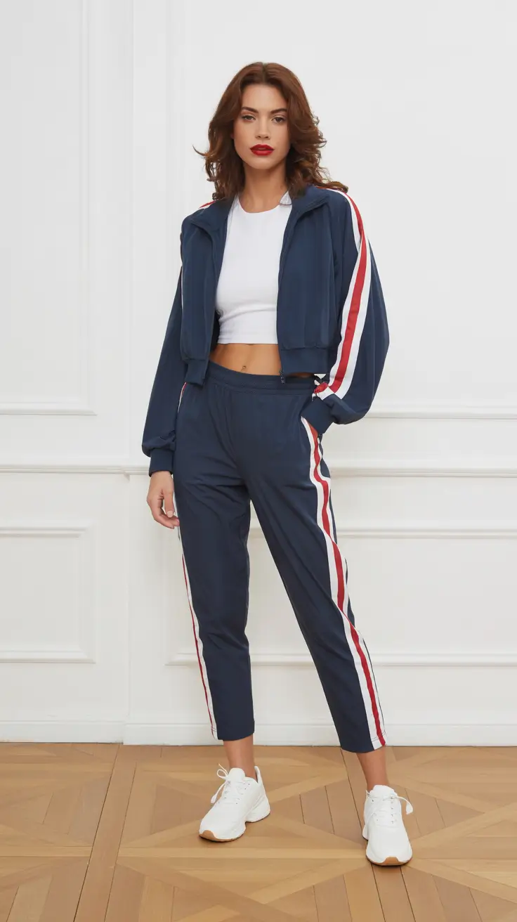 gym outfits 2026 Retro Revival Energy