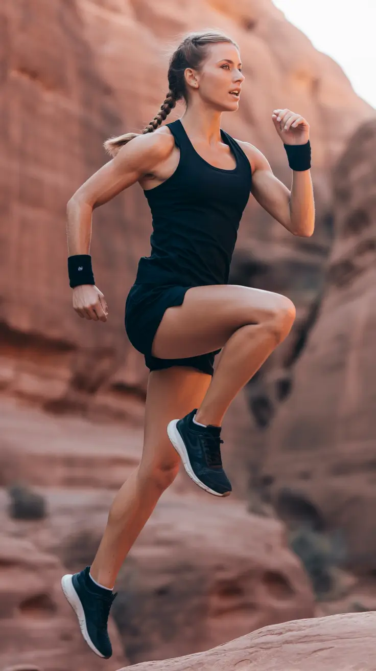 workout outfits 2026 Black Trail Momentum