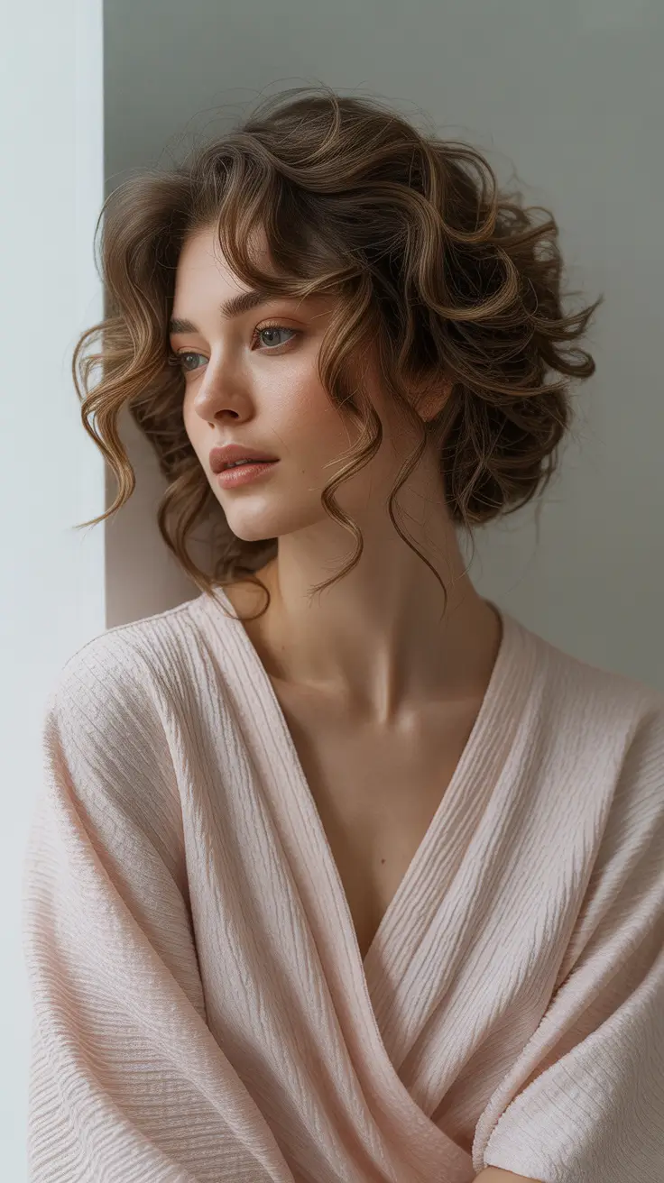 curly hairstyle 2026 Soft Volume Bob