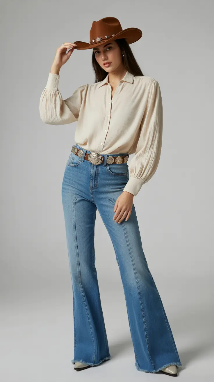 rodeo outfits 2026 Refined Prairie – Simplicity Meets Western Chic