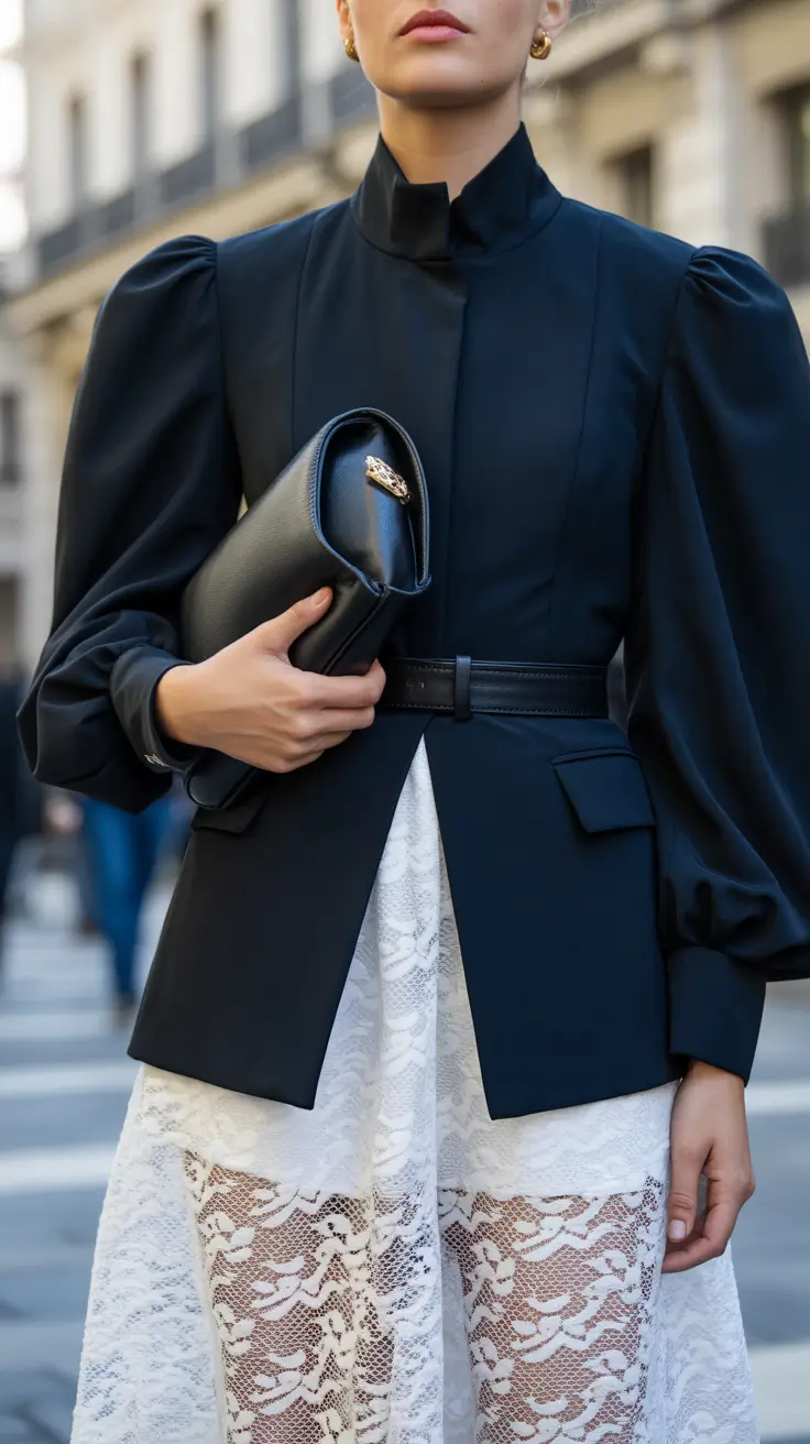 going out outfits 2026 Structured Elegance