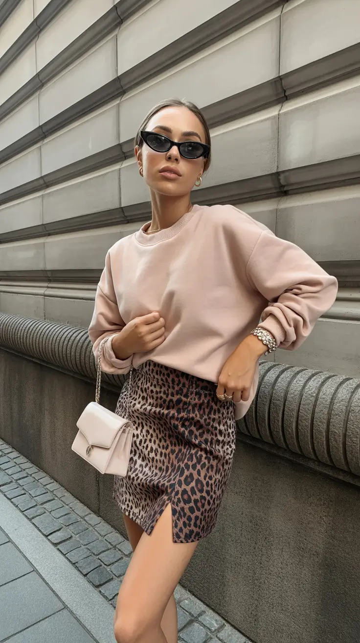 Elegant skirt outfits 2026 Effortless Street Cool