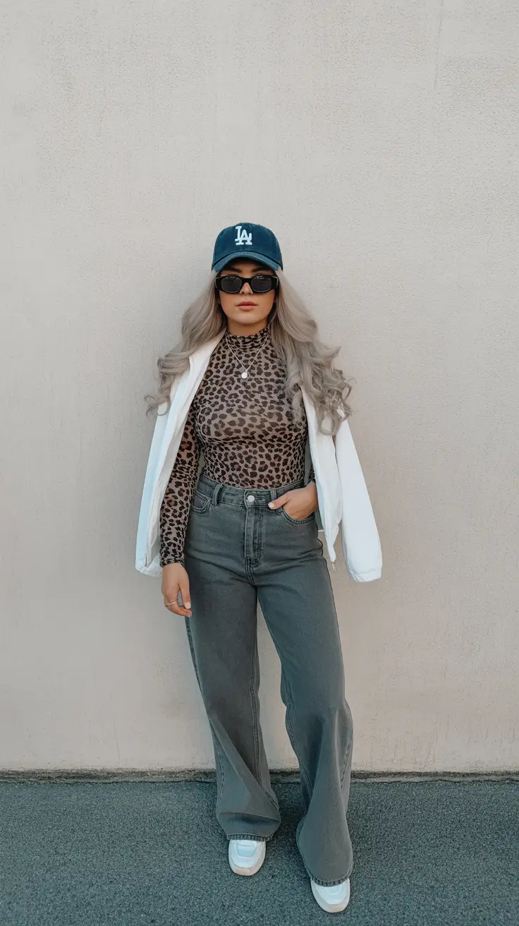 fashion outfits 2026 Confident Street Cat Energy