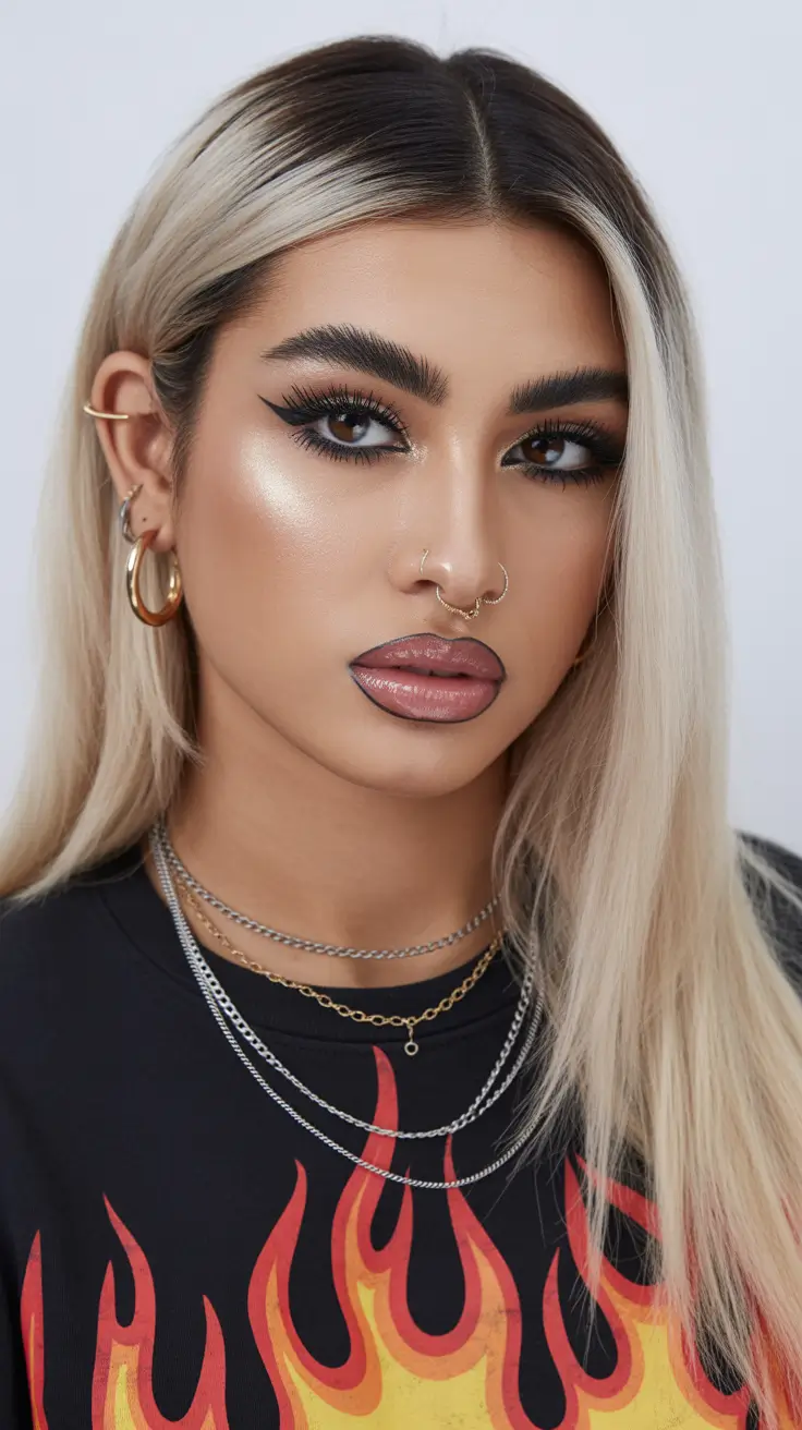 hair color 2026 Platinum Shadow Blend