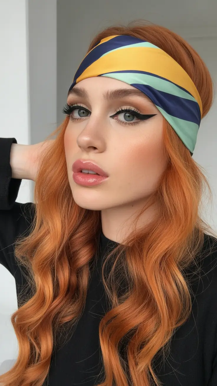 hair color 2026 Tangerine Edge