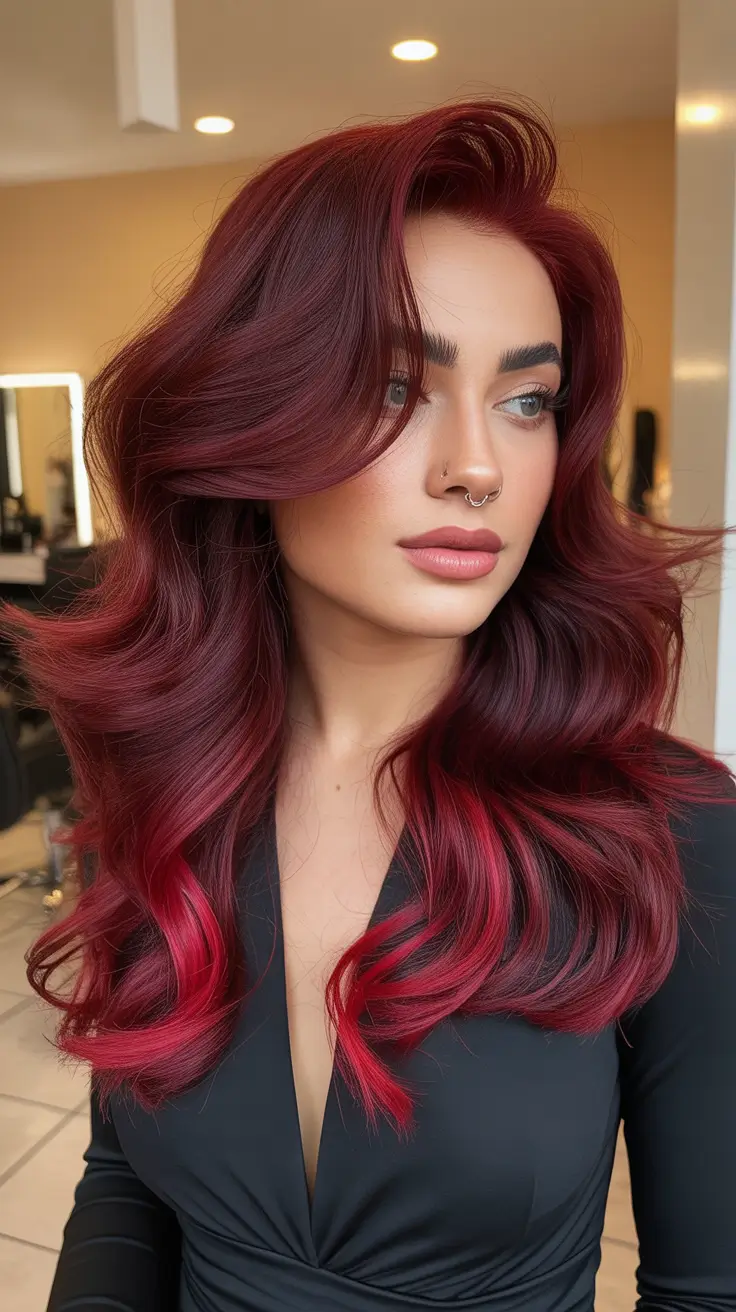 hair color 2026 Crimson Dimension