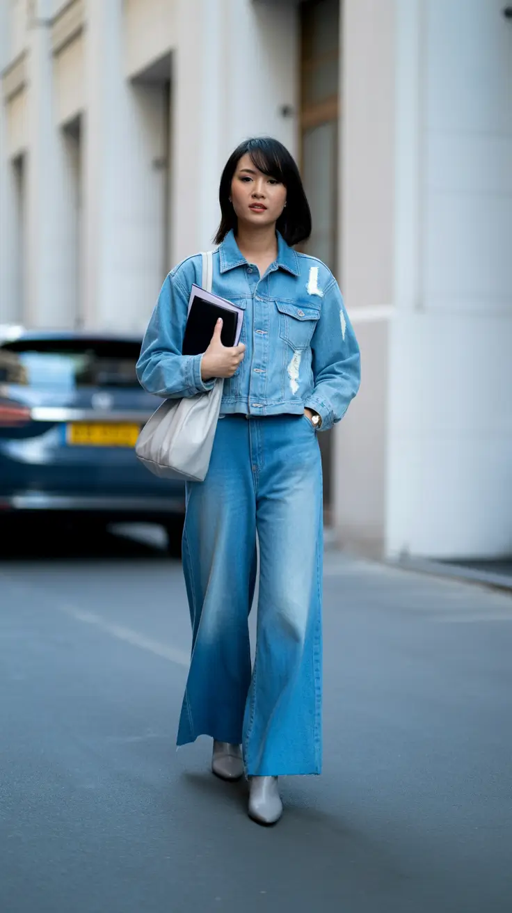 jeans outfits 2026 Polished Denim Revival