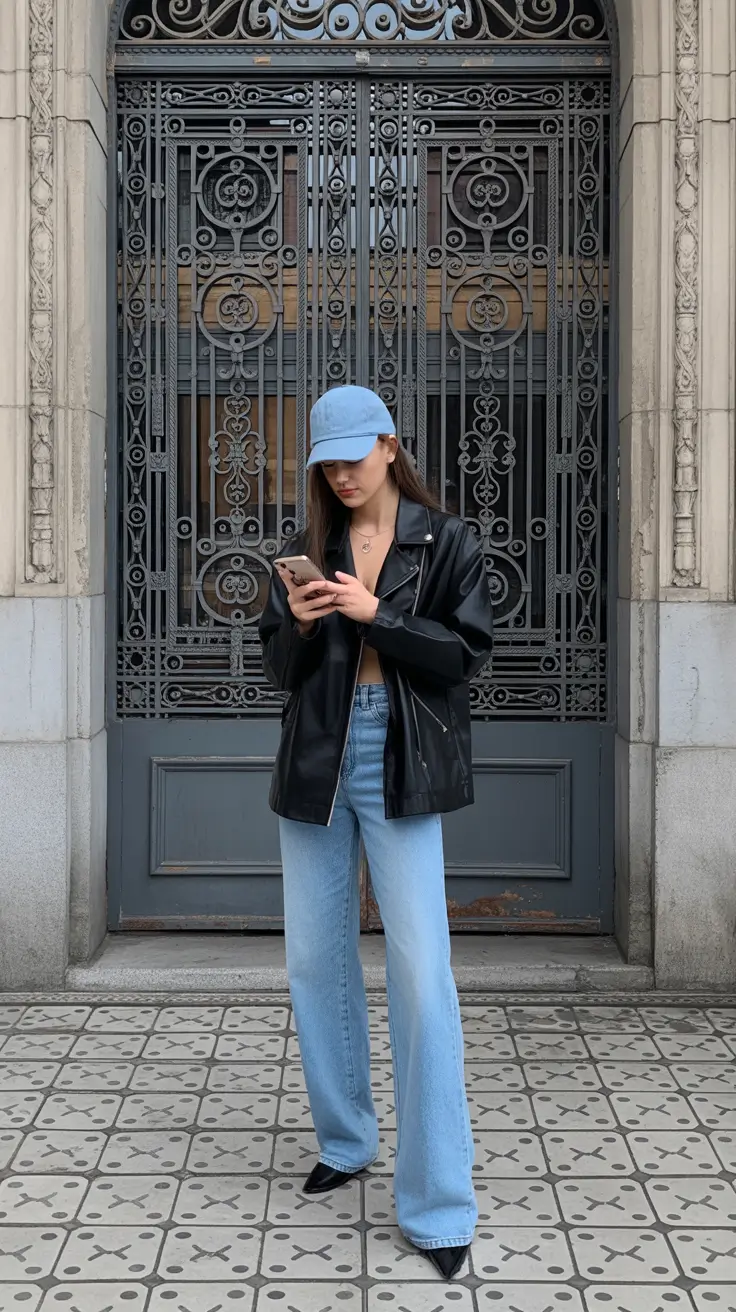 jeans outfits 2026 Street Chic