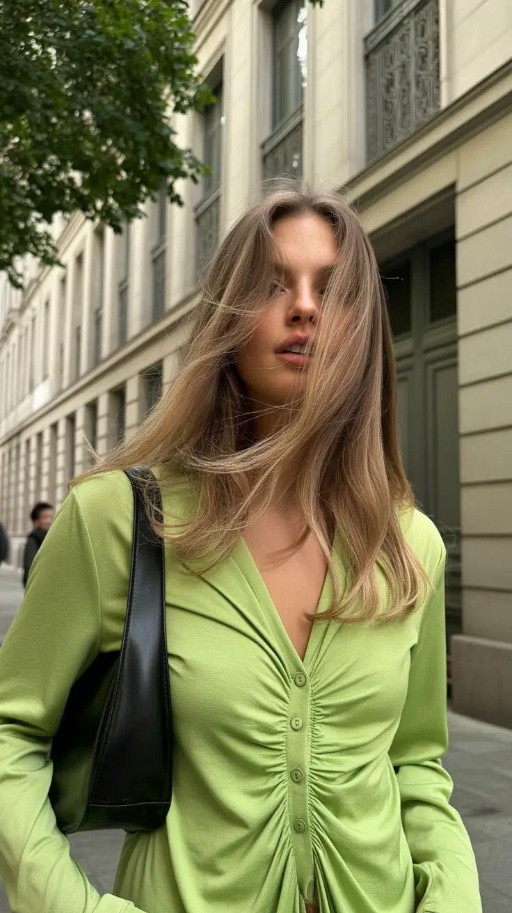 haircuts for long hair 2026 Soft Minimal Layers with Airy Front Framing