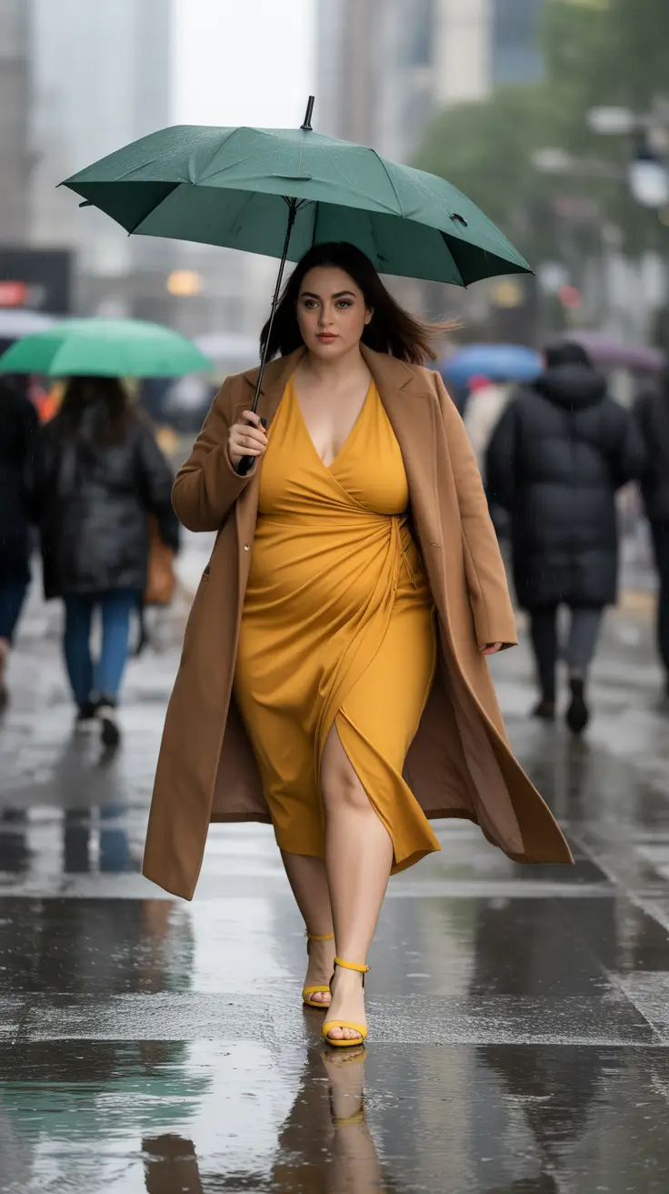 plus size outfits 2026 Golden Hour Confidence