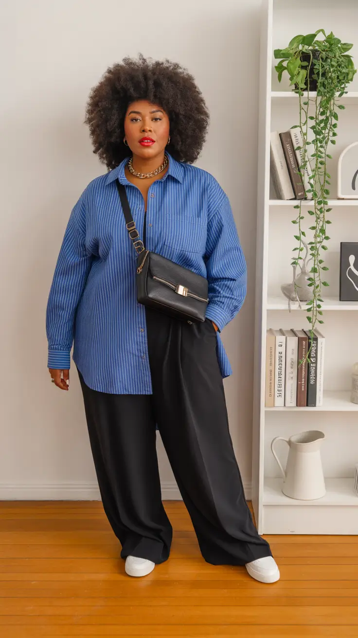 plus size outfits 2026 Relaxed Cool