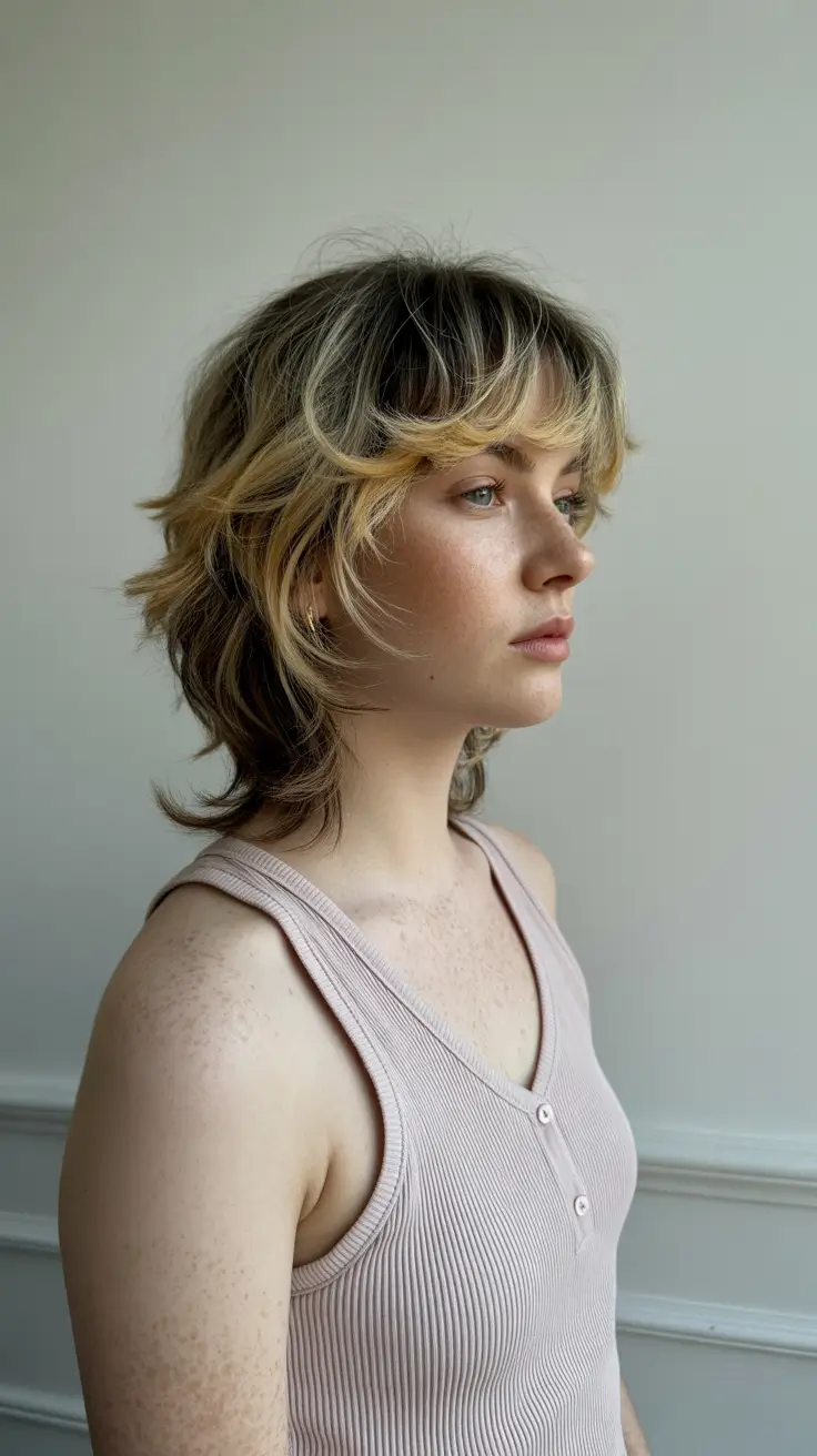 haircut 2026 Short Wolf Cut Revival