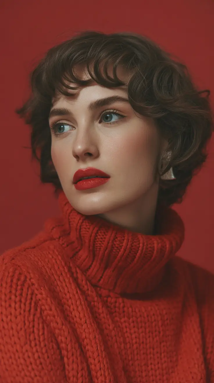 haircut for round face 2026 Soft Vintage Waves