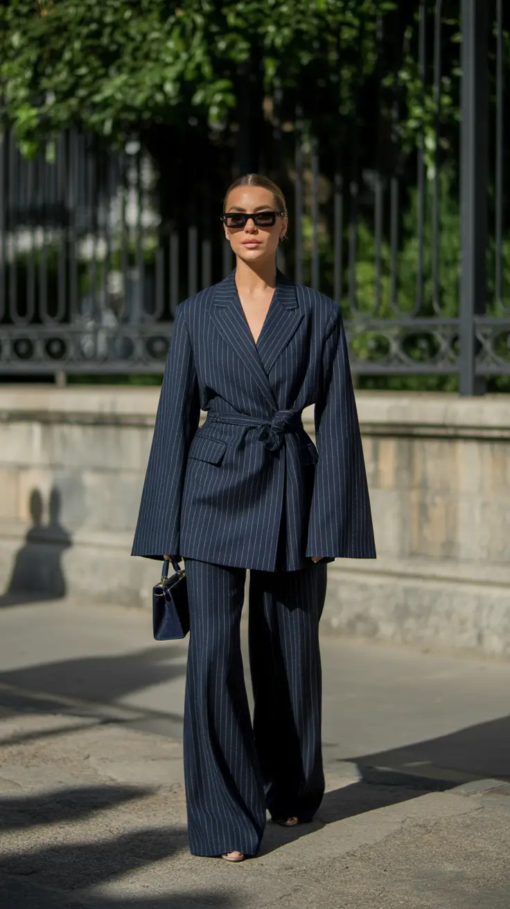 formal outfits for women 2026 Navy Confidence Revival