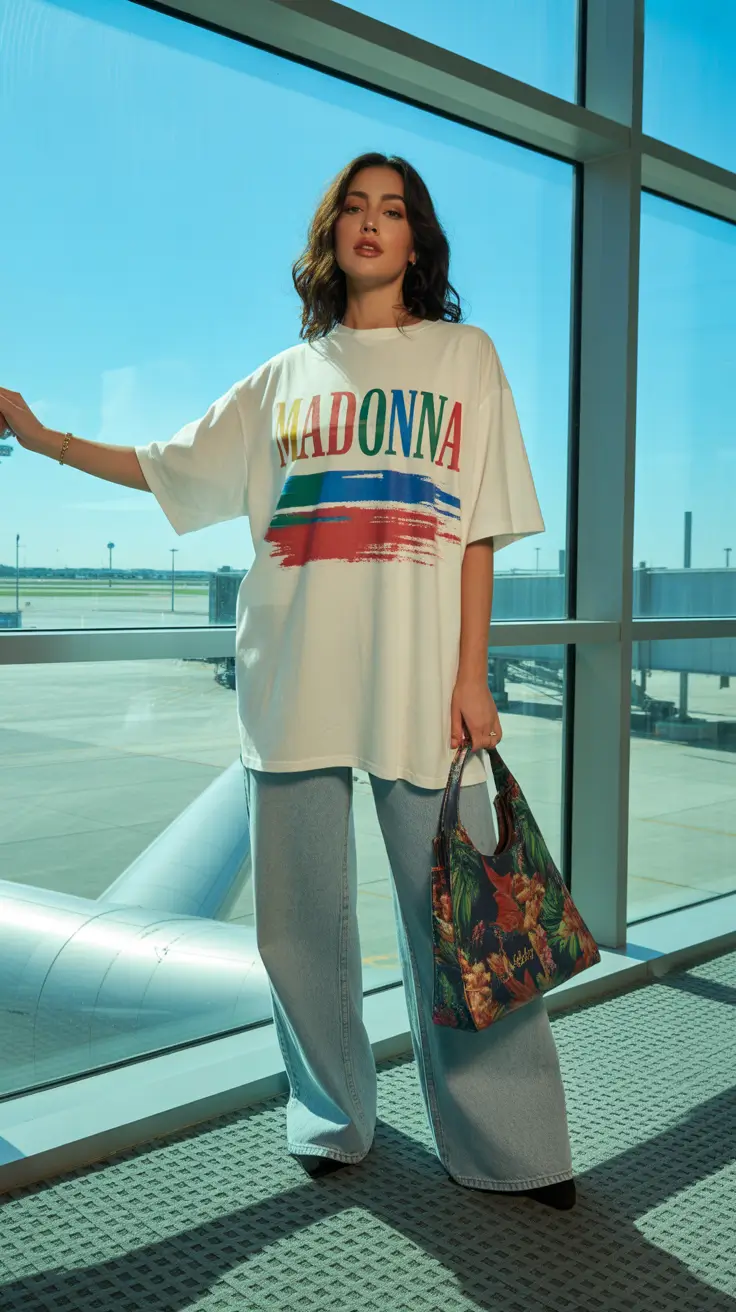 outfits midsize 2026 Retro Revival with Graphic Energy