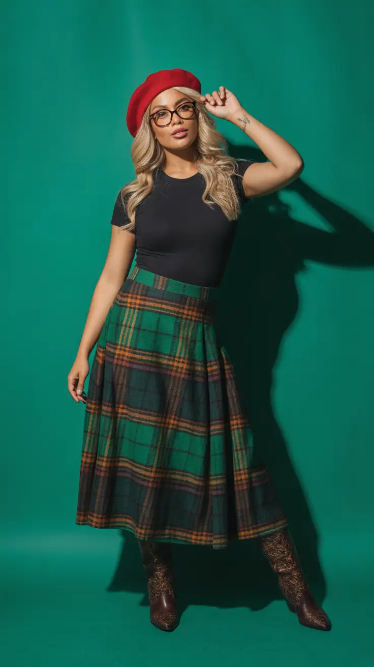 outfits midsize 2026 Parisian Grunge Mood