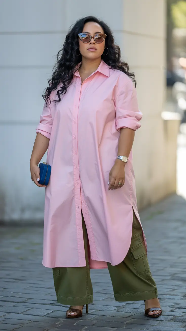 outfits midsize 2026 Soft Utility Meets Romance