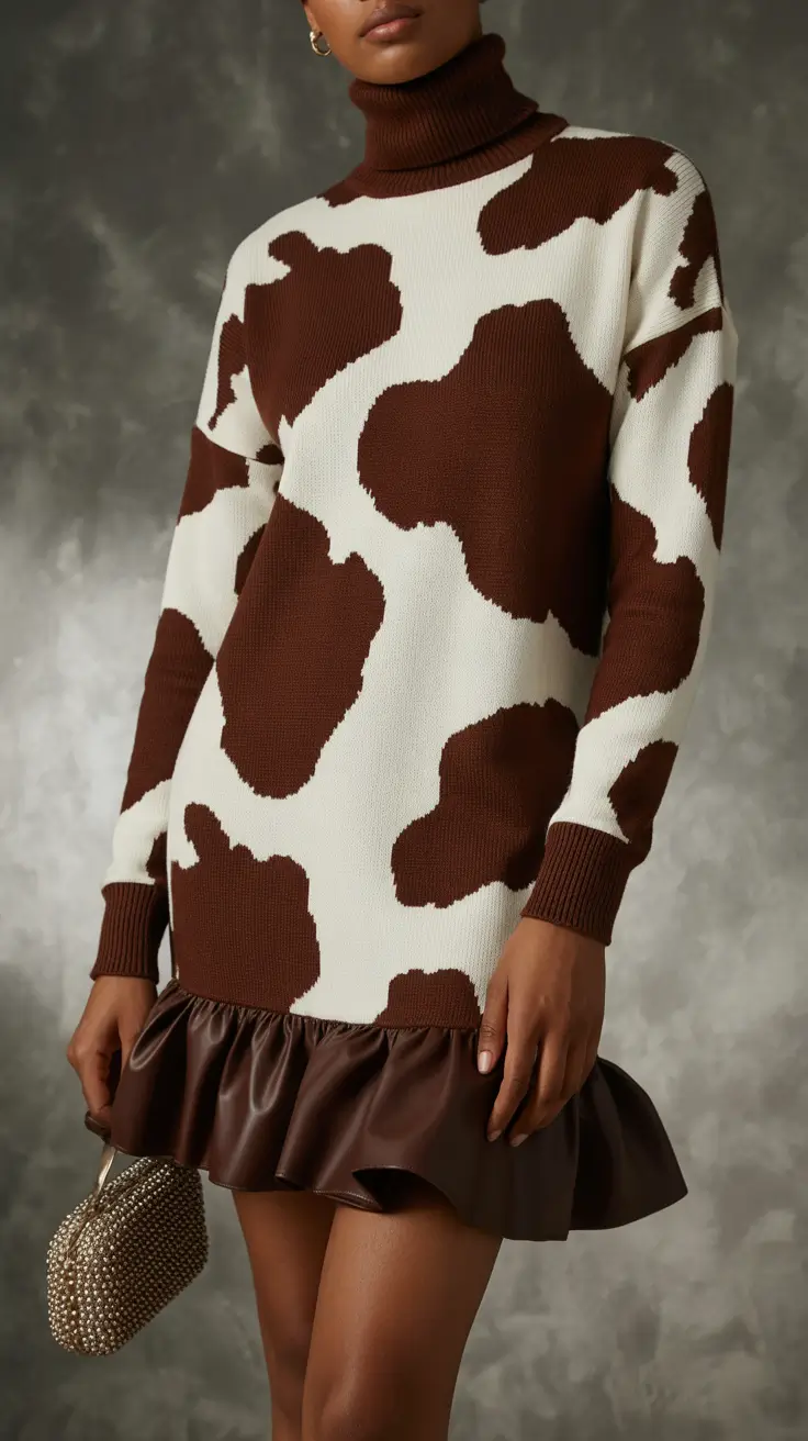 sweater outfits 2026 Modern Western Charm