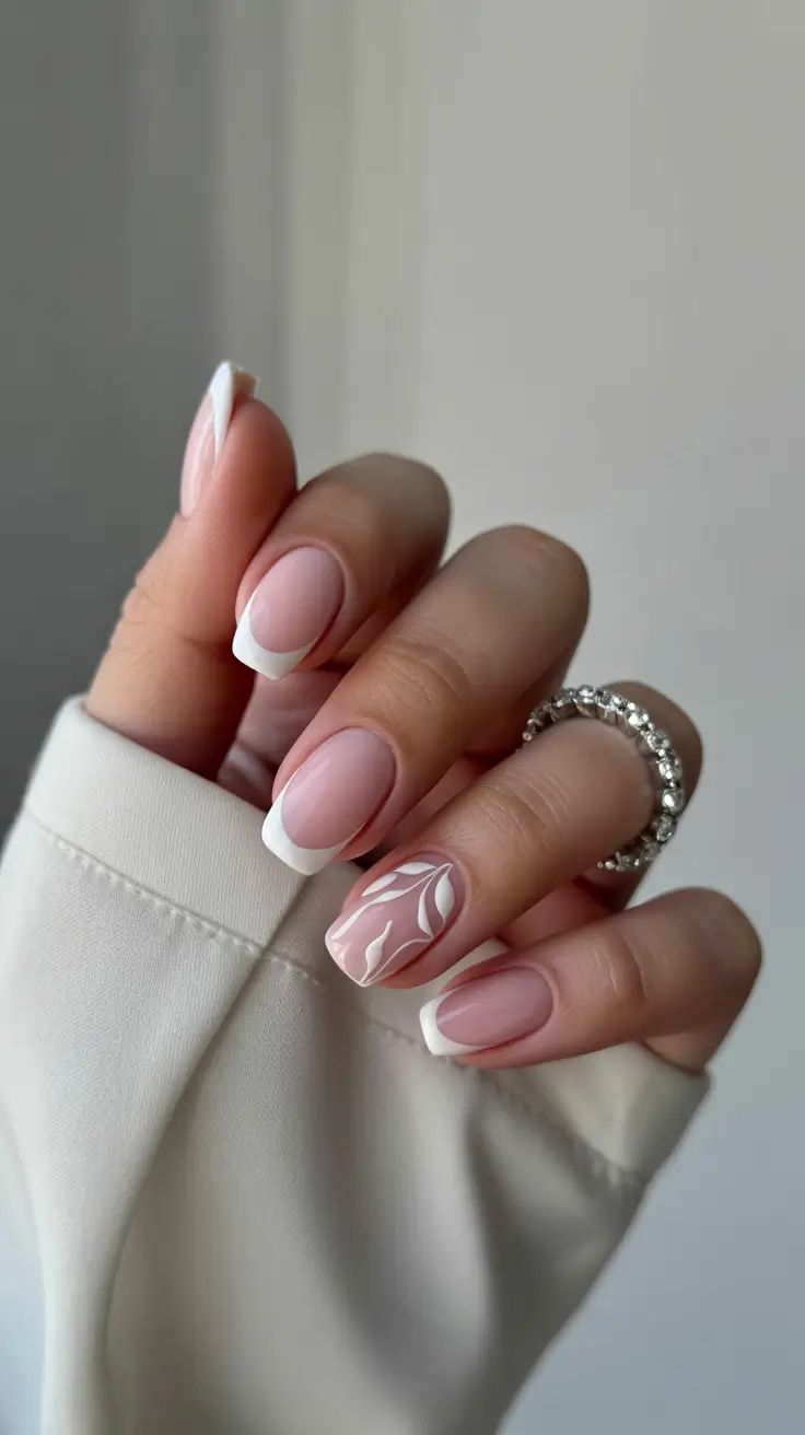 Best Gel Nails 2026 White Short Gel Nails