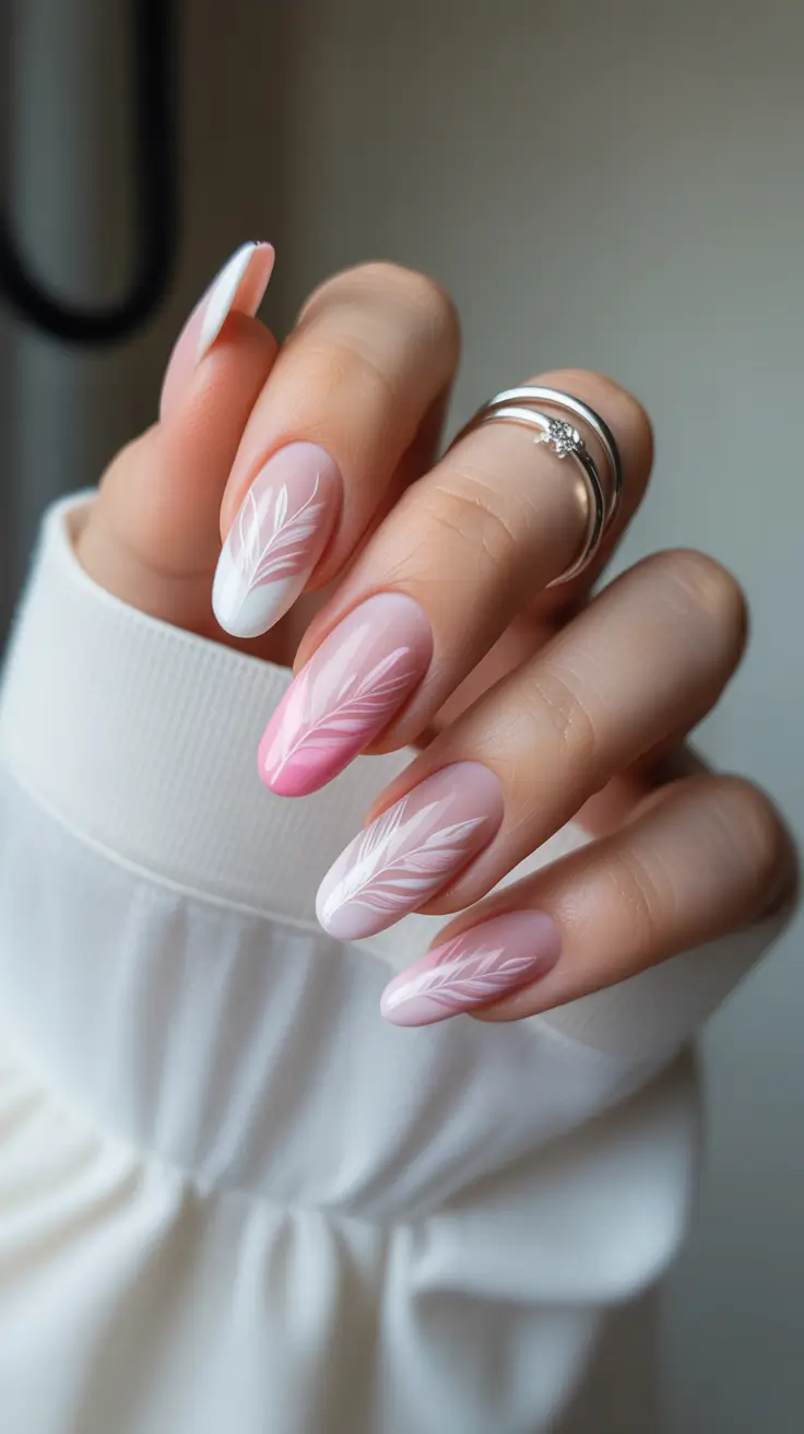 Best Gel Nails 2026 Pink Ombre Gel Nails