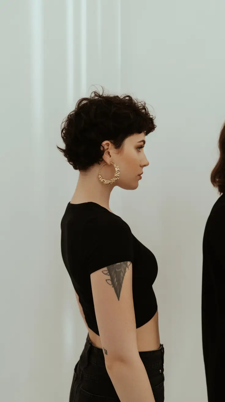 Short Haircuts 2026 Short Curly Crop with Soft Volume