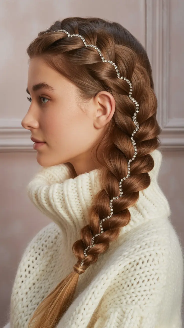 wavy-hairstyle-2026-Crystal-Braided-Elegance