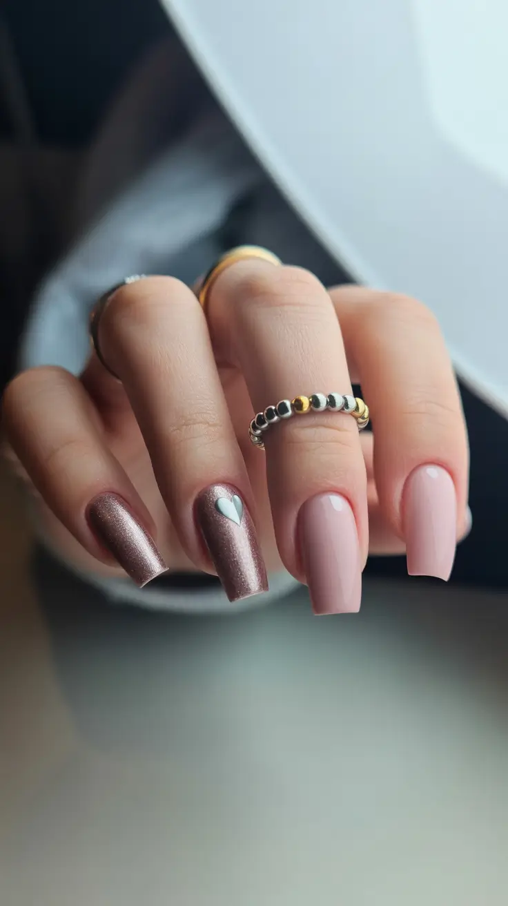 classy nails aesthetic 2026 Pink Minimal Nail Art