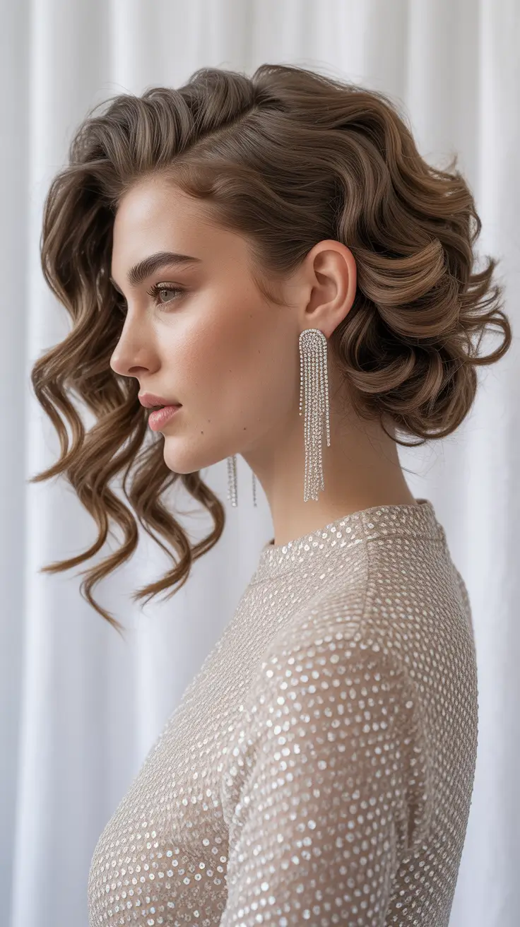 bob hairstyle 2026 Soft Hollywood Waves Bob