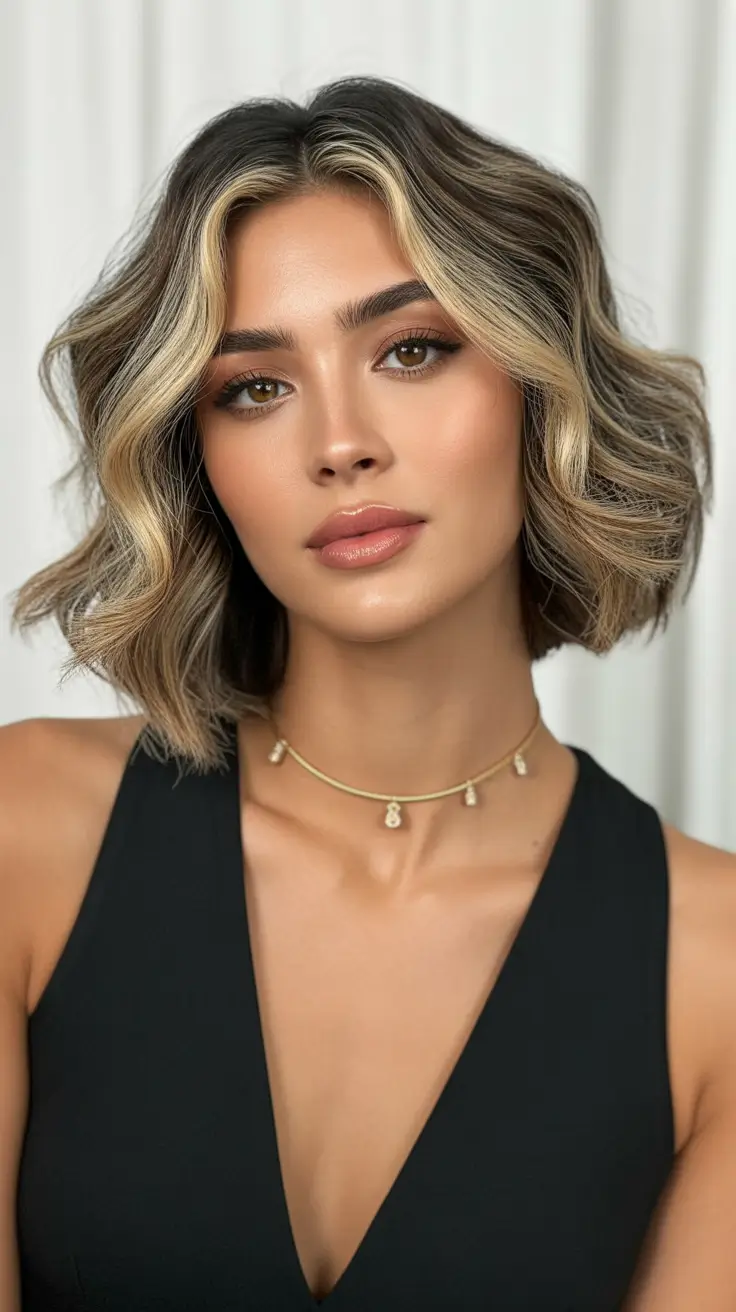 Cute bob hairstyle 2026 Sunlit Boho Bob