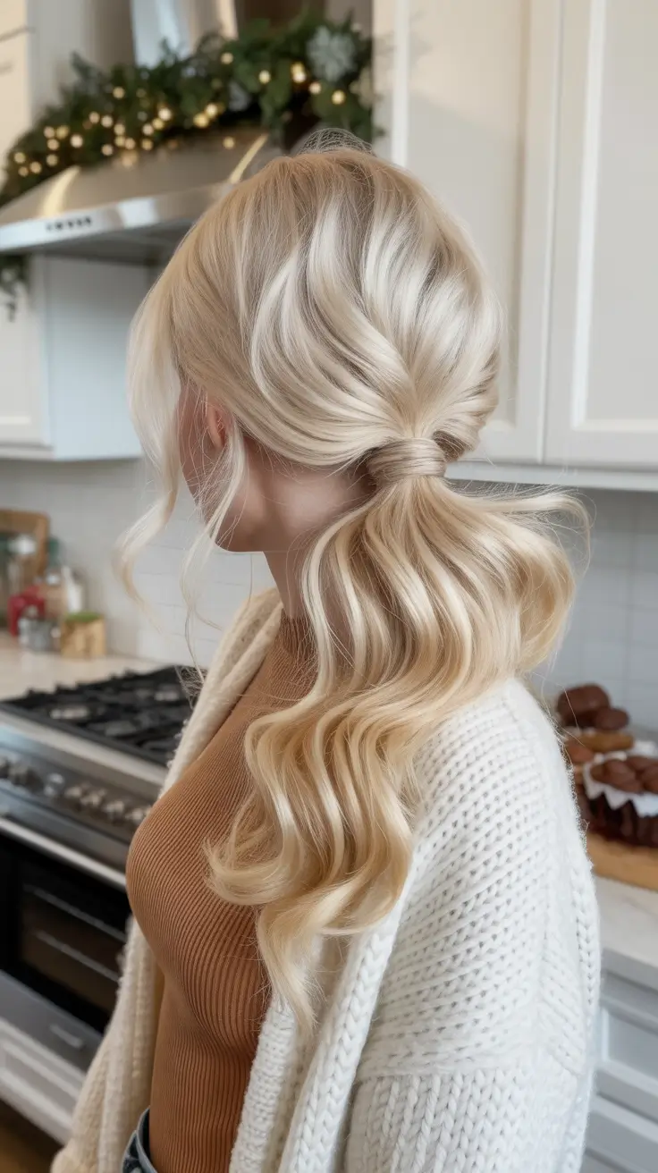 quick hairstyles 2026 Soft Everyday Low Twist Pony