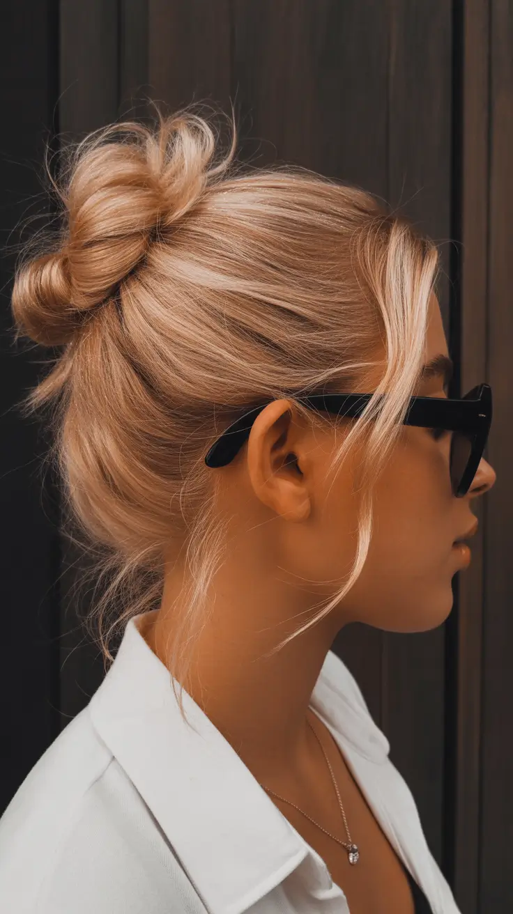 quick hairstyles 2026 Effortless Cool Girl Knot